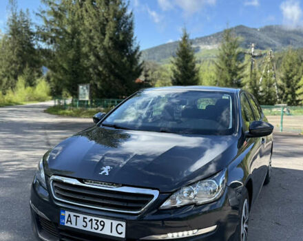 Синий Пежо 308, объемом двигателя 1.56 л и пробегом 218 тыс. км за 9600 $, фото 3 на Automoto.ua