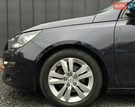 Синій Пежо 308, об'ємом двигуна 1.56 л та пробігом 196 тис. км за 9500 $, фото 4 на Automoto.ua