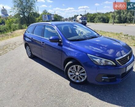 Синий Пежо 308, объемом двигателя 1.56 л и пробегом 260 тыс. км за 12000 $, фото 4 на Automoto.ua