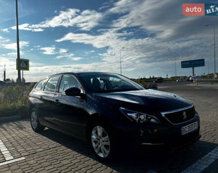 Синий Пежо 308, объемом двигателя 1.56 л и пробегом 237 тыс. км за 11600 $, фото 1 на Automoto.ua
