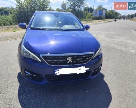 Синий Пежо 308, объемом двигателя 1.56 л и пробегом 260 тыс. км за 12000 $, фото 1 на Automoto.ua