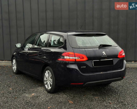 Синій Пежо 308, об'ємом двигуна 1.56 л та пробігом 196 тис. км за 9500 $, фото 9 на Automoto.ua