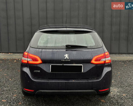 Синій Пежо 308, об'ємом двигуна 1.56 л та пробігом 196 тис. км за 9500 $, фото 8 на Automoto.ua