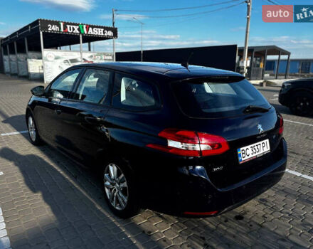 Синий Пежо 308, объемом двигателя 1.56 л и пробегом 237 тыс. км за 11600 $, фото 5 на Automoto.ua