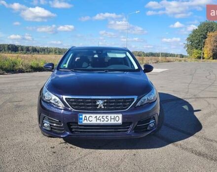 Синий Пежо 308, объемом двигателя 1.6 л и пробегом 298 тыс. км за 10500 $, фото 1 на Automoto.ua