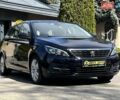 Синий Пежо 308, объемом двигателя 1.56 л и пробегом 250 тыс. км за 9200 $, фото 1 на Automoto.ua