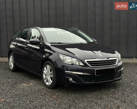 Синій Пежо 308, об'ємом двигуна 1.56 л та пробігом 196 тис. км за 9500 $, фото 3 на Automoto.ua