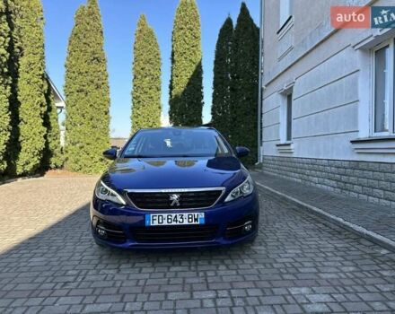 Синій Пежо 308, об'ємом двигуна 1.5 л та пробігом 194 тис. км за 10200 $, фото 1 на Automoto.ua