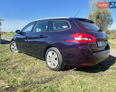 Синій Пежо 308, об'ємом двигуна 1.5 л та пробігом 240 тис. км за 12300 $, фото 6 на Automoto.ua