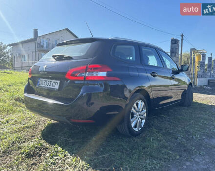 Синій Пежо 308, об'ємом двигуна 1.5 л та пробігом 240 тис. км за 12300 $, фото 4 на Automoto.ua