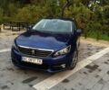 Синий Пежо 308, объемом двигателя 2 л и пробегом 192 тыс. км за 14400 $, фото 1 на Automoto.ua