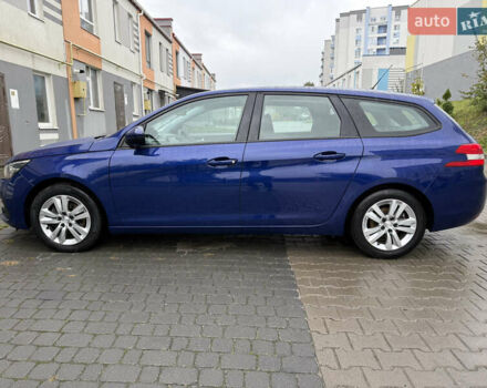 Синий Пежо 308, объемом двигателя 1.5 л и пробегом 163 тыс. км за 12800 $, фото 15 на Automoto.ua