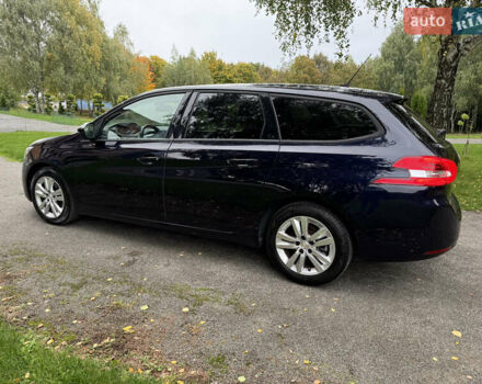 Синій Пежо 308, об'ємом двигуна 1.5 л та пробігом 173 тис. км за 12400 $, фото 12 на Automoto.ua