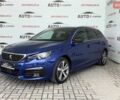 Синій Пежо 308, об'ємом двигуна 1.5 л та пробігом 105 тис. км за 14450 $, фото 1 на Automoto.ua