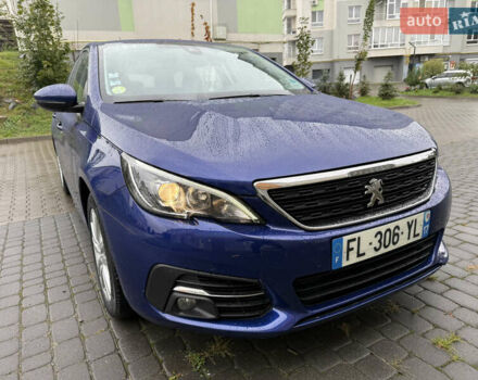 Синий Пежо 308, объемом двигателя 1.5 л и пробегом 163 тыс. км за 12900 $, фото 6 на Automoto.ua