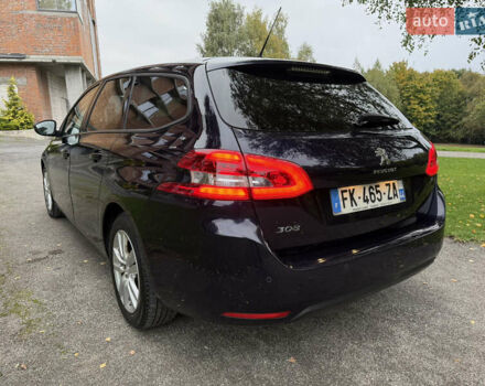 Синий Пежо 308, объемом двигателя 1.5 л и пробегом 173 тыс. км за 12500 $, фото 14 на Automoto.ua