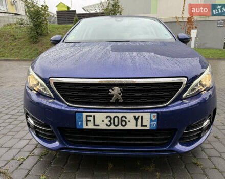 Синий Пежо 308, объемом двигателя 1.5 л и пробегом 163 тыс. км за 12900 $, фото 5 на Automoto.ua