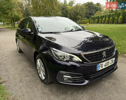 Синий Пежо 308, объемом двигателя 1.5 л и пробегом 173 тыс. км за 12399 $, фото 2 на Automoto.ua