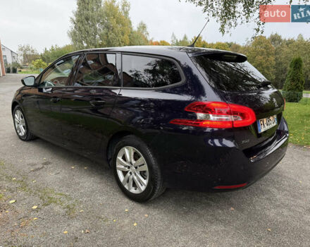 Синій Пежо 308, об'ємом двигуна 1.5 л та пробігом 173 тис. км за 12500 $, фото 13 на Automoto.ua