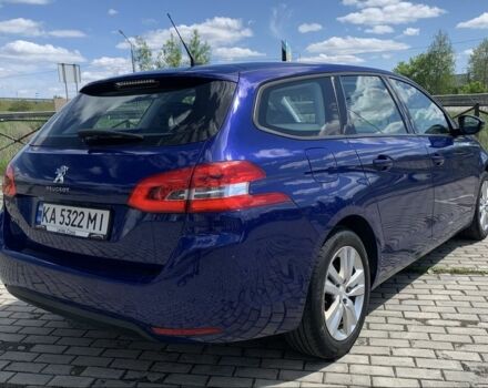 Синий Пежо 308, объемом двигателя 1.5 л и пробегом 204 тыс. км за 13400 $, фото 3 на Automoto.ua