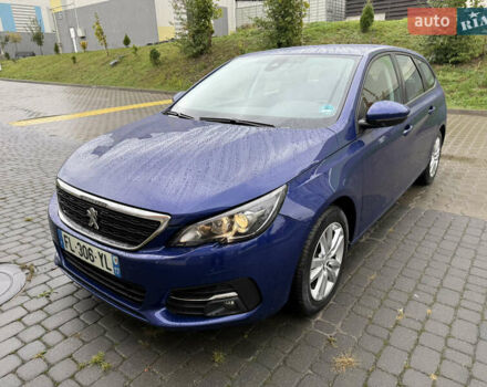 Синий Пежо 308, объемом двигателя 1.5 л и пробегом 163 тыс. км за 12900 $, фото 2 на Automoto.ua