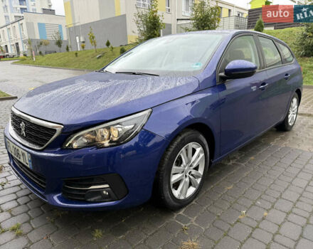 Синий Пежо 308, объемом двигателя 1.5 л и пробегом 163 тыс. км за 12900 $, фото 3 на Automoto.ua