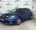 Синий Пежо 308, объемом двигателя 1.5 л и пробегом 105 тыс. км за 14450 $, фото 1 на Automoto.ua