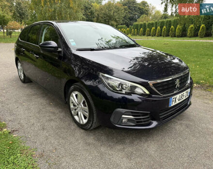 Синий Пежо 308, объемом двигателя 1.5 л и пробегом 173 тыс. км за 12499 $, фото 7 на Automoto.ua