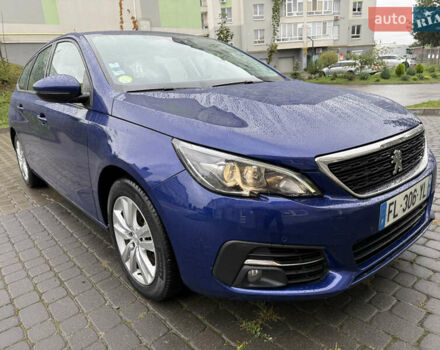 Синій Пежо 308, об'ємом двигуна 1.5 л та пробігом 163 тис. км за 12800 $, фото 8 на Automoto.ua