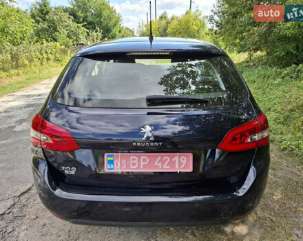 Синій Пежо 308, об'ємом двигуна 1.5 л та пробігом 166 тис. км за 11900 $, фото 4 на Automoto.ua