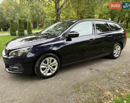 Синий Пежо 308, объемом двигателя 1.5 л и пробегом 173 тыс. км за 12399 $, фото 10 на Automoto.ua