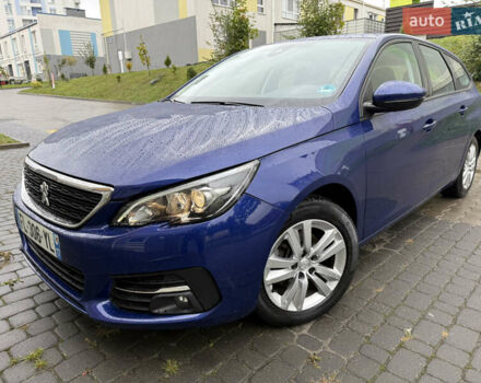 Синій Пежо 308, об'ємом двигуна 1.5 л та пробігом 163 тис. км за 12800 $, фото 2 на Automoto.ua