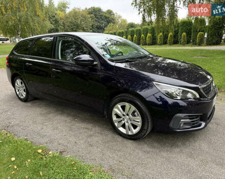 Синий Пежо 308, объемом двигателя 1.5 л и пробегом 173 тыс. км за 12499 $, фото 6 на Automoto.ua