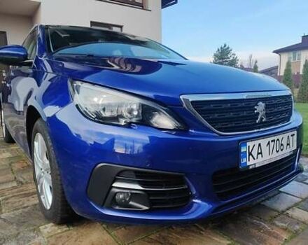 Синий Пежо 308, объемом двигателя 1.5 л и пробегом 98 тыс. км за 15000 $, фото 4 на Automoto.ua