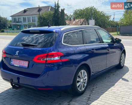 Синий Пежо 308, объемом двигателя 1.5 л и пробегом 216 тыс. км за 13500 $, фото 4 на Automoto.ua