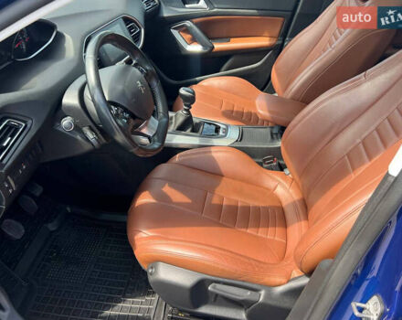 Синий Пежо 308, объемом двигателя 1.5 л и пробегом 216 тыс. км за 13500 $, фото 9 на Automoto.ua