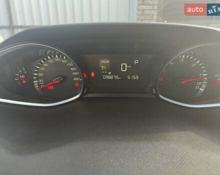 Синий Пежо 308, объемом двигателя 1.5 л и пробегом 98 тыс. км за 15000 $, фото 16 на Automoto.ua