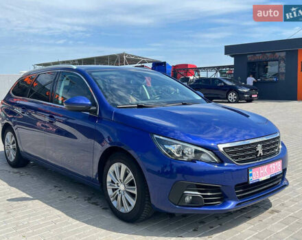 Синий Пежо 308, объемом двигателя 1.5 л и пробегом 216 тыс. км за 13500 $, фото 6 на Automoto.ua