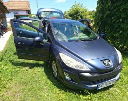 Синий Пежо 308, объемом двигателя 1.6 л и пробегом 225 тыс. км за 4900 $, фото 1 на Automoto.ua