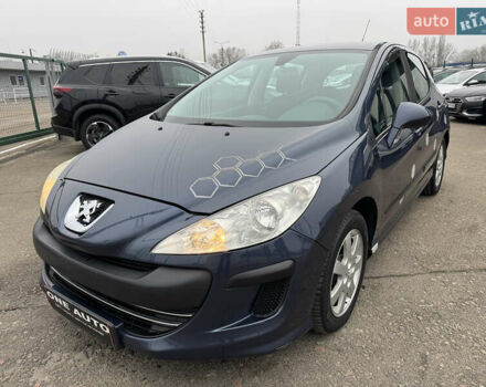 Синий Пежо 308, объемом двигателя 1.6 л и пробегом 300 тыс. км за 4490 $, фото 1 на Automoto.ua