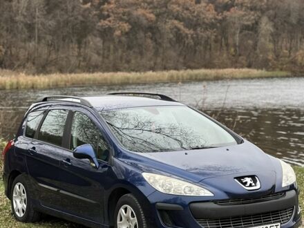 Пежо 308 2008 в Тернополе на Automoto.ua Синий Пежо 308, объемом двигателя 1.6 л и пробегом 200 тыс. км за 4950 $, фото 1 на Automoto.ua