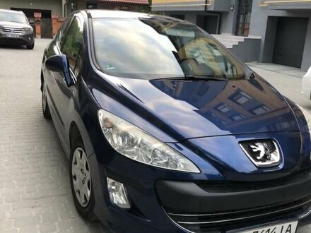 Синий Пежо 308, объемом двигателя 1.6 л и пробегом 208 тыс. км за 4600 $, фото 1 на Automoto.ua