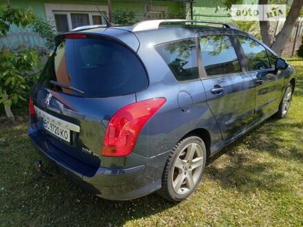 Синій Пежо 308, об'ємом двигуна 0 л та пробігом 190 тис. км за 5400 $, фото 1 на Automoto.ua