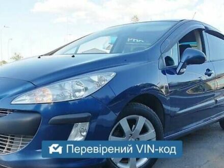 Синій Пежо 308, об'ємом двигуна 1.6 л та пробігом 220 тис. км за 5000 $, фото 1 на Automoto.ua