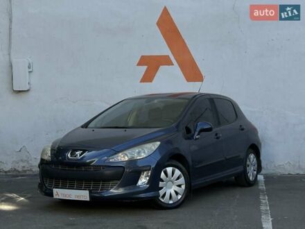 Синий Пежо 308, объемом двигателя 1.6 л и пробегом 165 тыс. км за 4990 $, фото 1 на Automoto.ua