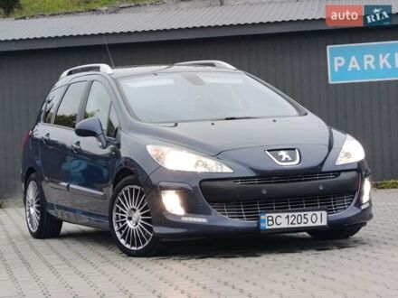 Синій Пежо 308, об'ємом двигуна 1.6 л та пробігом 140 тис. км за 5750 $, фото 1 на Automoto.ua