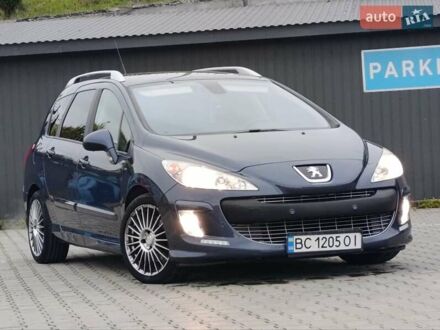 Пежо 308 2008 в Дрогобыче на Automoto.ua Синий Пежо 308, объемом двигателя 1.6 л и пробегом 139 тыс. км за 5980 $, фото 1 на Automoto.ua
