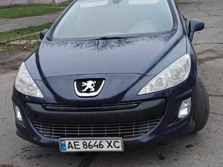Синий Пежо 308, объемом двигателя 1.6 л и пробегом 252 тыс. км за 5000 $, фото 1 на Automoto.ua
