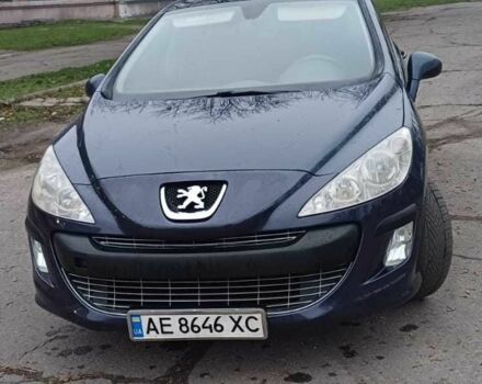Синий Пежо 308, объемом двигателя 1.6 л и пробегом 252 тыс. км за 5000 $, фото 1 на Automoto.ua