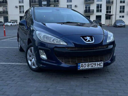 Пежо 308 2008 в Поляне на Automoto.ua Синий Пежо 308, объемом двигателя 1.6 л и пробегом 180 тыс. км за 4750 $, фото 1 на Automoto.ua